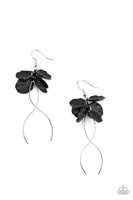 Paparazzi Lets Keep It ETHEREAL- Black Earrings