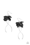 Paparazzi Lets Keep It ETHEREAL- Black Earrings