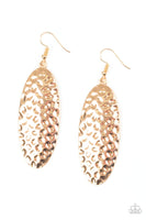 Paparazzi Radiantly Radiant - Gold Earrings