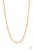 Paparazzi Go Down Fighting & Fighting Chance - Gold Men’s Set