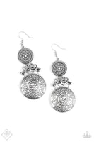 Paparazzi Garden Adventure - Silver Earrings