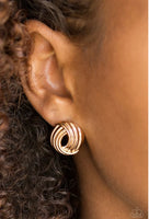 Paparazzi Rare Refinement - Gold Post Earrings