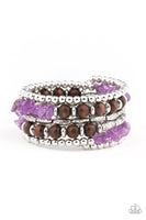 Paparazzi Soul Searchin - Purple Bracelet