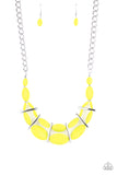 Paparazzi Law of the Jungle - Yellow Necklace