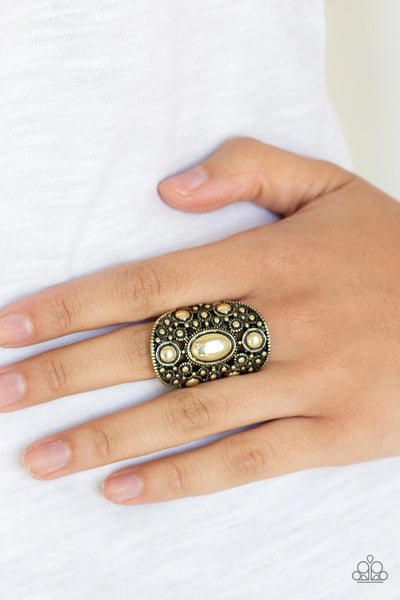 Paparazzi Maven Haven - Brass Ring