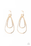 Paparazzi Droppin Drama - Gold Earrings