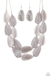 Paparazzi Colorfully Calming - Silver Necklace