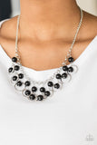 Paparazzi Really Rococo - Black Necklace