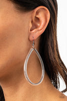 Paparazzi Just ENCASE You Missed It - Black Earrings