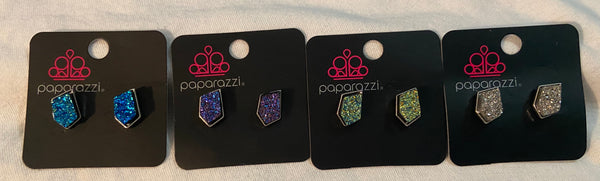 Paparazzi Starlet Shimmer Glitter earrings