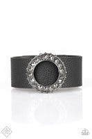 Paparazzi Rebel Razzle - Black Wrap Bracelet