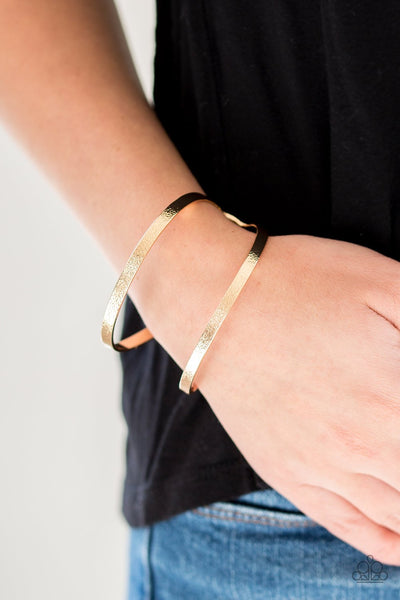 Paparazzi Grenada Goddess - Gold Bracelet