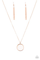 Paparazzi Shimmering Seashores - Copper Necklace