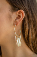 Paparazzi Bring The Noise - Gold Hoop Earrings
