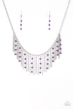 Paparazzi Harlem Hideaway - Purple Necklace