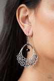 Paparazzi Garden Society - Black Earrings