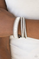 Paparazzi Just In SHOWTIME - Silver Wrap Bracelet
