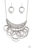 Paparazzi Metro Eclipse - Silver Necklace