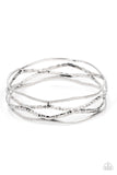 Paparazzi A Narrow ESCAPADE - Silver Bracelet
