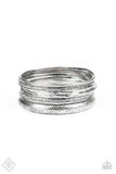 Paparazzi Hidden Groves - Silver Bracelet