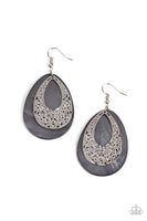 Paparazzi Bountiful Beaches - Silver Earrings