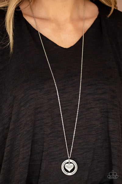 Paparazzi Always A Mother, Forever My Friend - White Necklace