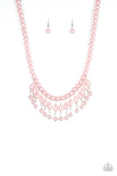 Paparazzi Miss Majestic - Pink Necklace