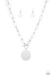 Paparazzi Tag Out - Silver Necklace