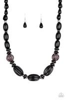 Paparazzi High Alert - Black Necklace