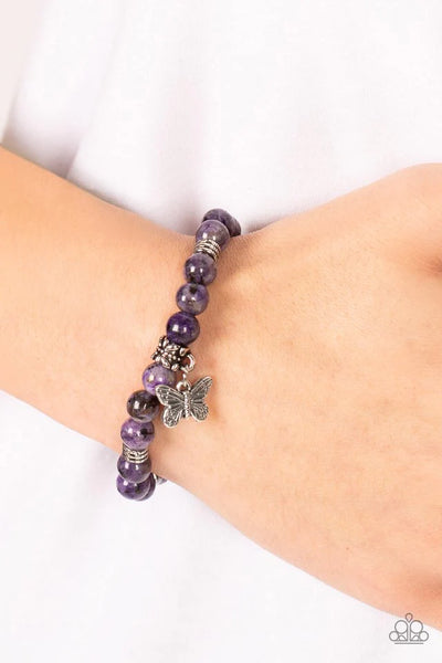 Paparazzi Butterfly Nirvana - Purple Urban Bracelet