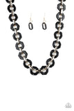 Paparazzi Fashionista Fever - Black Necklace