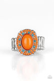 Paparazzi Colorfully Rustic - Orange Ring