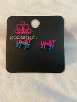 Paparazzi Starlet Shimmer Unicorn earrings