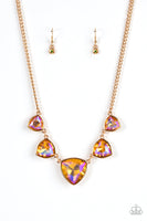 Paparazzi Cosmic Constellations - Gold Necklace