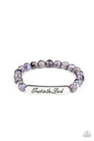 Paparazzi Keep The Trust - Purple Bracelet
