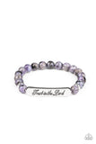Paparazzi Keep The Trust - Purple Bracelet