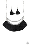 Paparazzi The MANE Event - Black Necklace