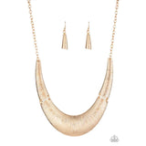 Paparazzi Feast or Famine - Gold Necklace