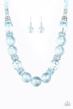 Paparazzi Bubbly Beauty - Blue Necklace
