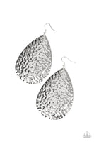 Paparazzi Metallic Mirrors - Silver Earrings