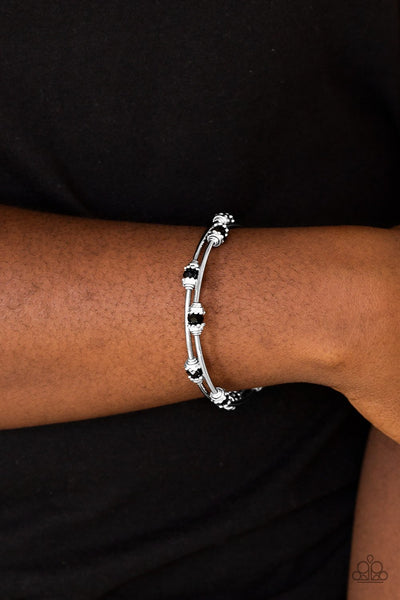 Paparazzi Into Infinity - Black Bracelet