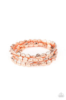 Paparazzi Hammered Heirloom - Copper Bracelet