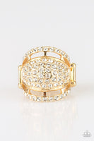 Paparazzi The Seven Figure Itch - Gold Ring