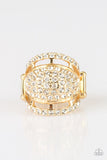 Paparazzi The Seven Figure Itch - Gold Ring