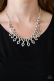 Paparazzi Geocentric - Silver Necklace