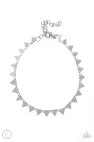 Paparazzi Sand Shark - Silver Anklet