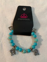 Paparazzi Starlet Shimmer Butterfly & Heart Charm Bracelets