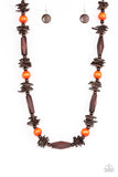 Paparazzi Cozumel Coast - Orange Necklace
