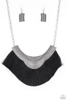 Paparazzi My PHARAOH Lady - Black Necklace