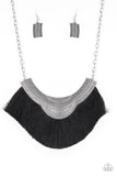 Paparazzi My PHARAOH Lady - Black Necklace